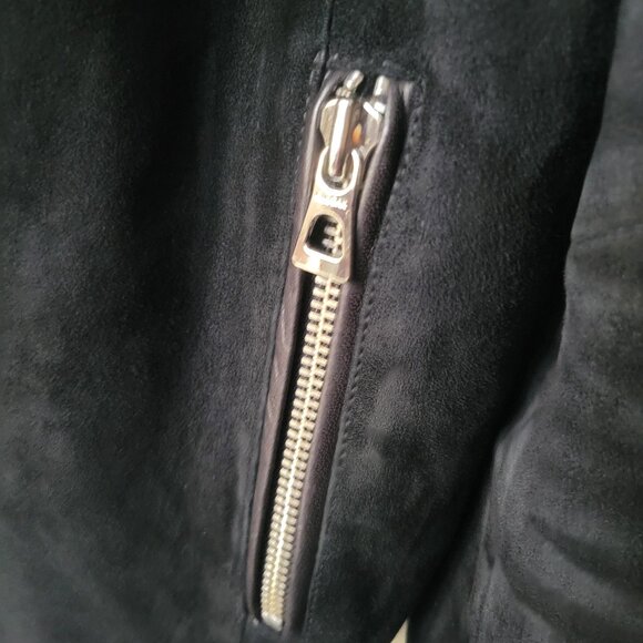 Rudsak Black Suede Moto Jacket - Picture 5 of 16